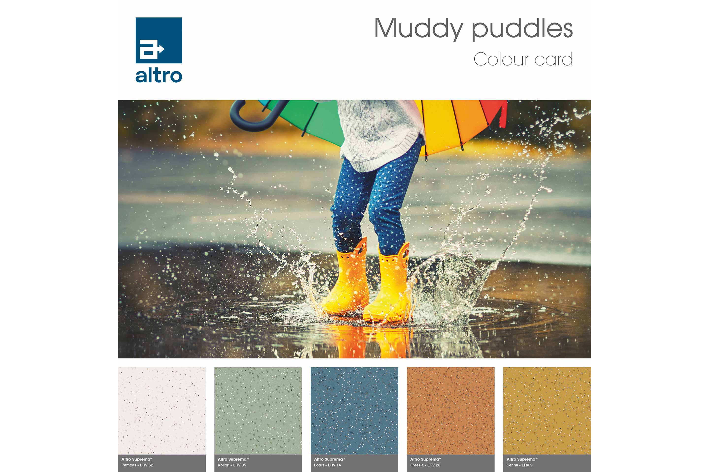 Altro Suprema Colour card - Spring