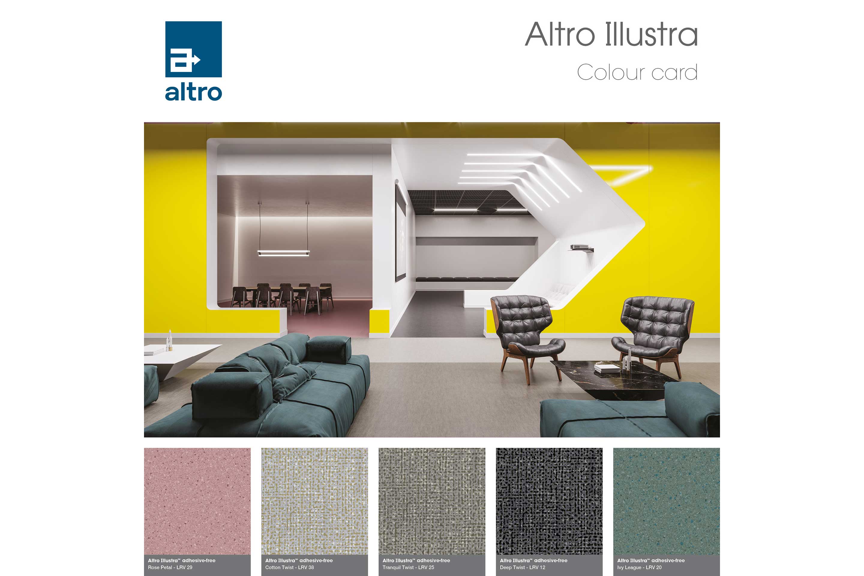 Altro Illustra adhesive-free colour card