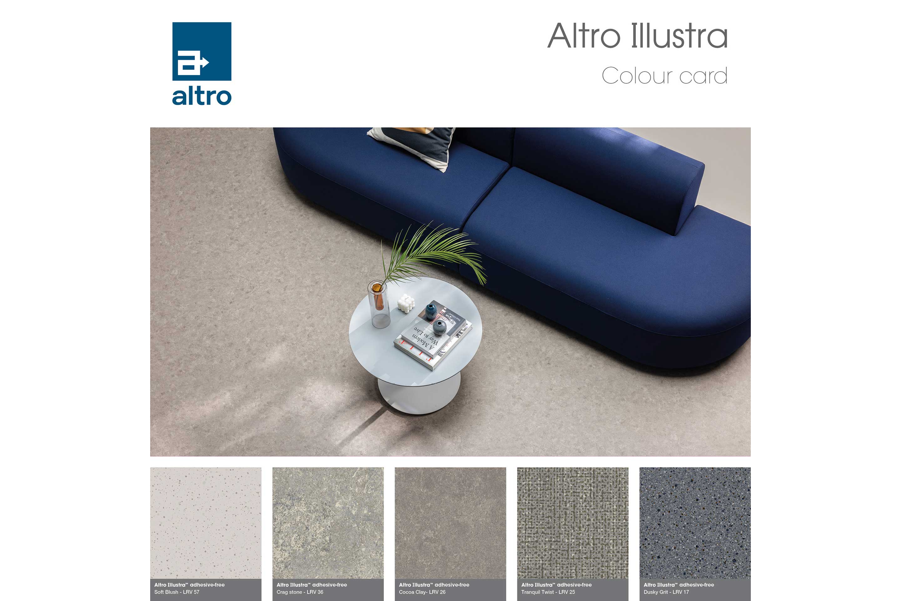 Altro Illustra adhesive-free colour card