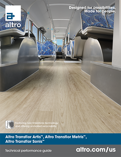Altro Transflor Artis Metris Sonis technical brochure cover