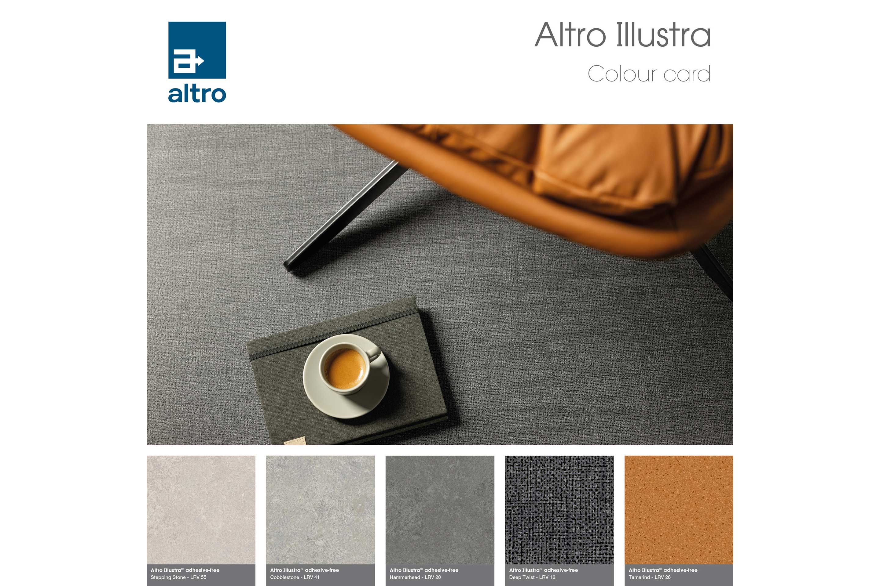 Altro Illustra adhesive-free colour card