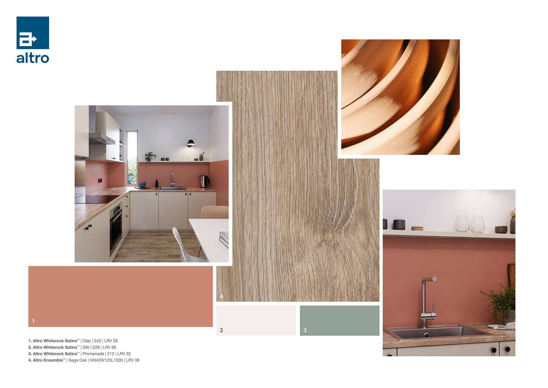 Moodboard - Altro Whiterock Satins