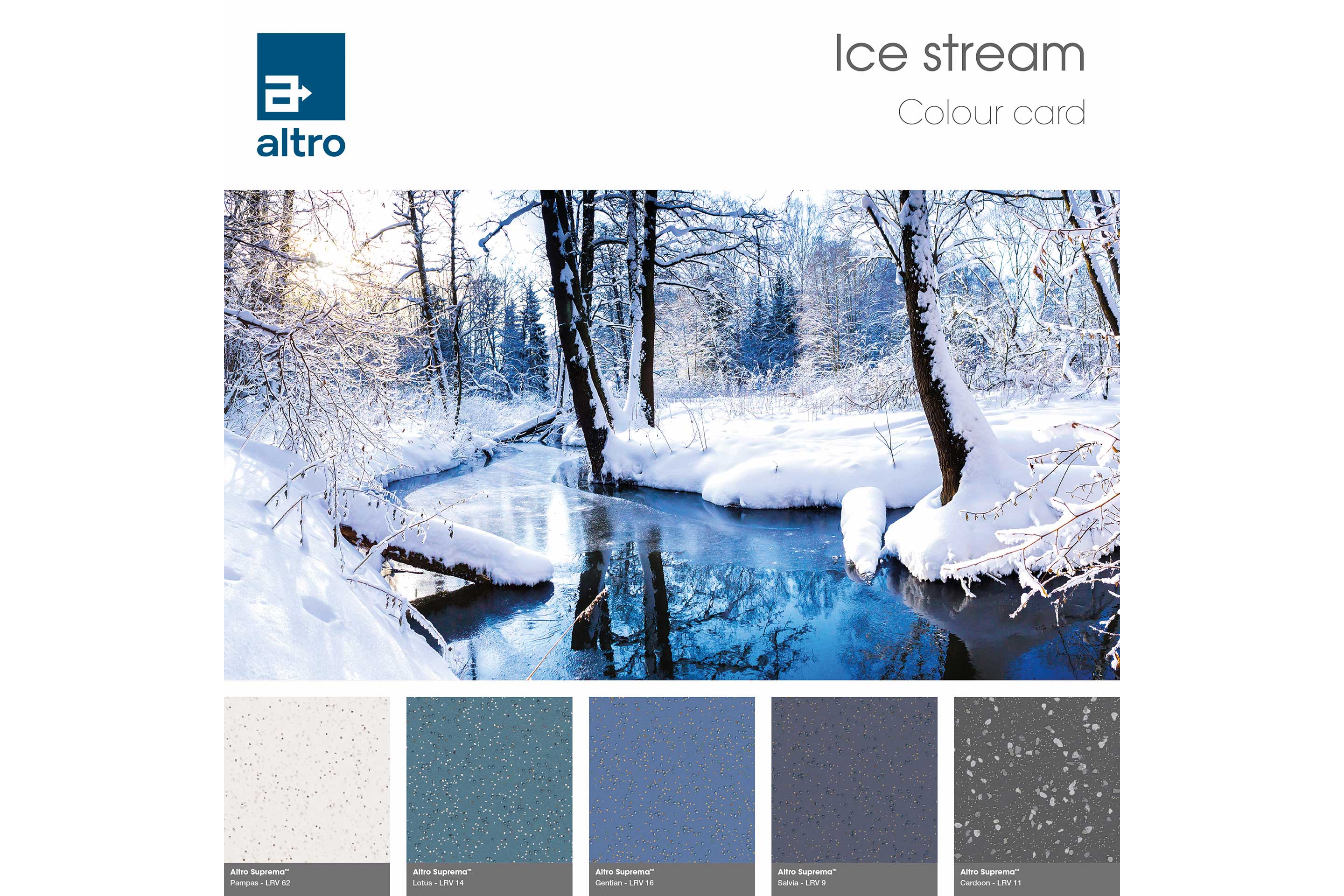 Altro Suprema Colour card - Winter